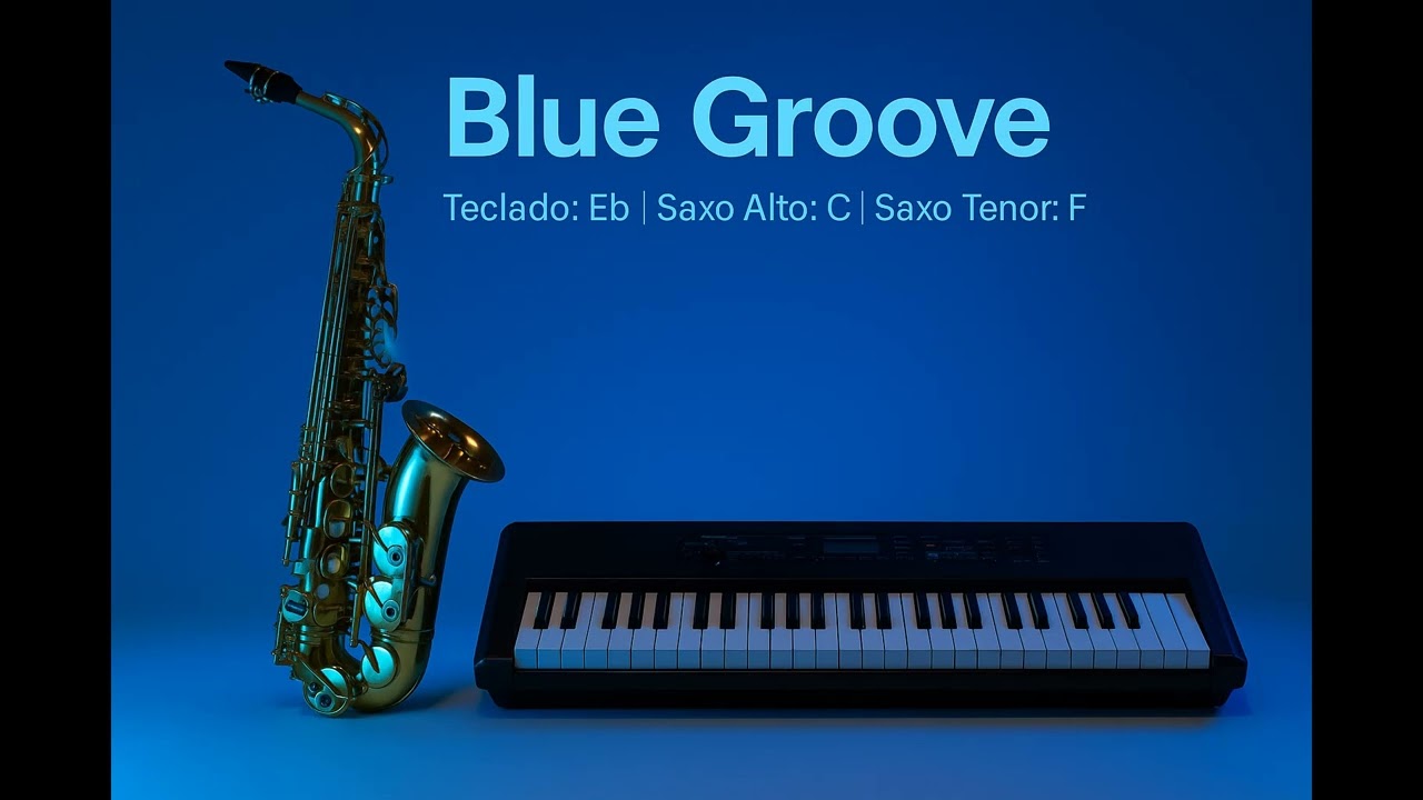 Groove Sessions – Backing Track para Saxofón Alto, Tenor y Teclados | Feel the Soul 🔥
