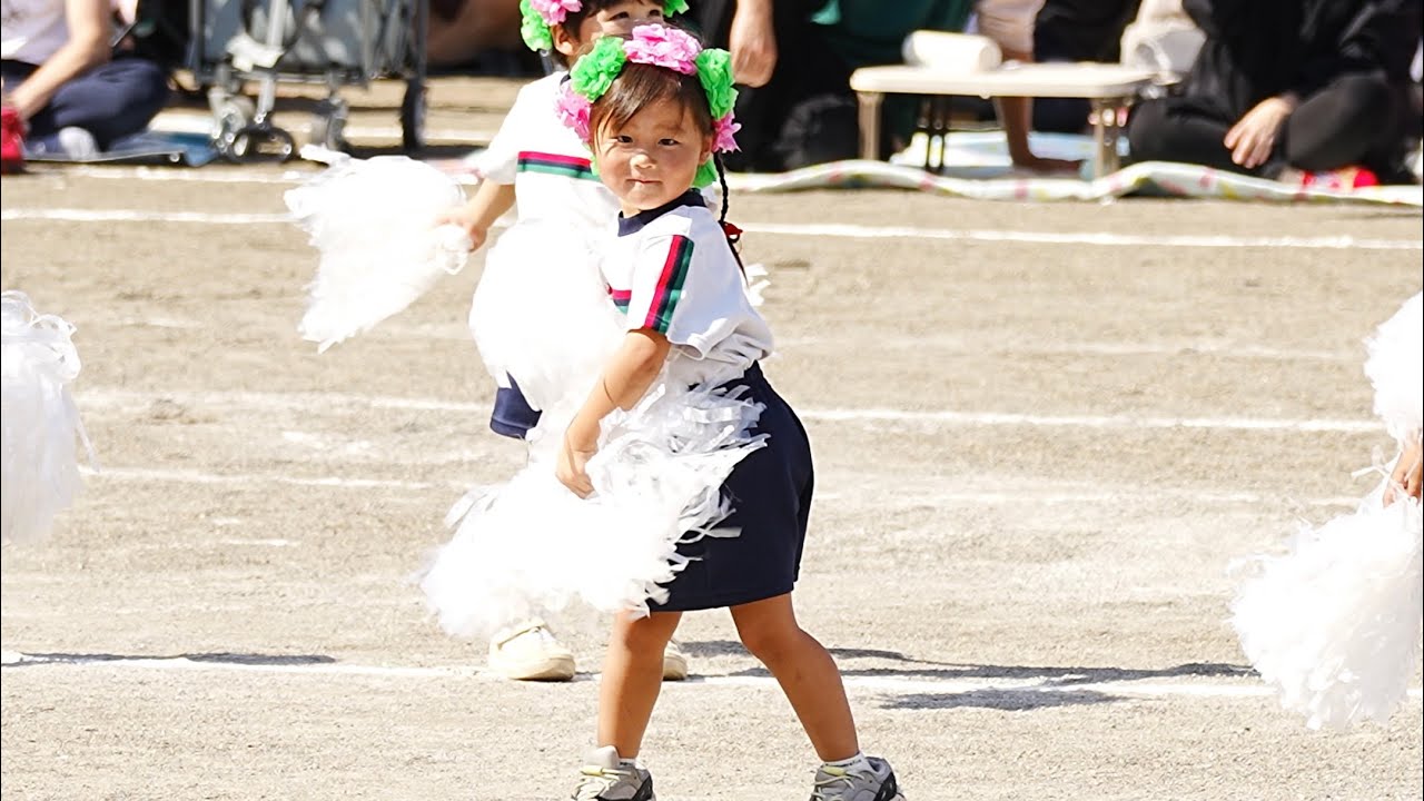 【えがおのまほう】【2歳児クラス】運動会お遊戯20241012