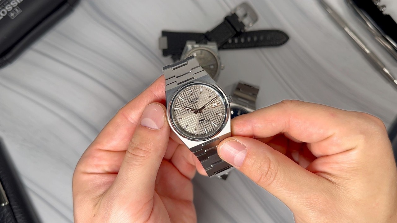 НАКОНЕЦ-ТО TISSOT PRX 38 мм уже здесь!? И они из ТИТАНА и дамасской стали?!