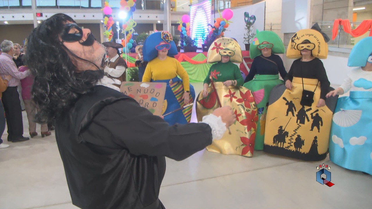 750 mayores de Ciudad Real disfrutan de su tradicional Fiesta de Carnaval