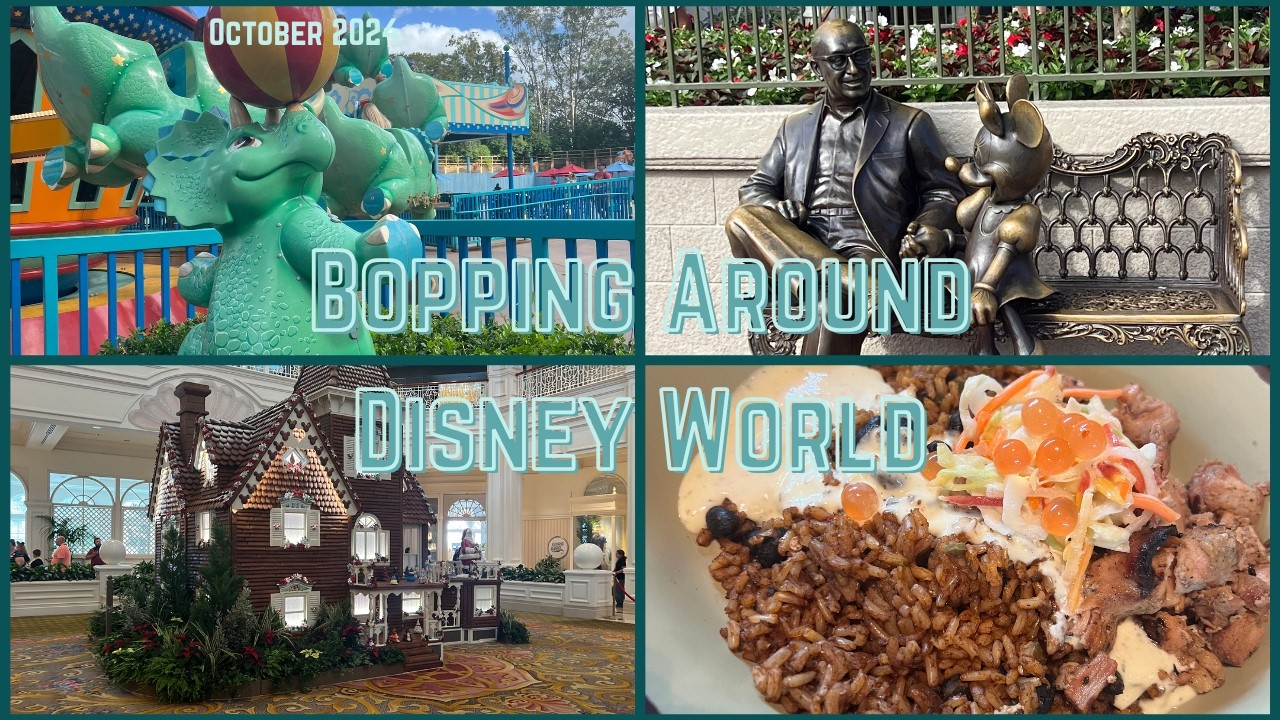 WDW Vlog: Bopping Around Disney World (October 2024 Part 4)