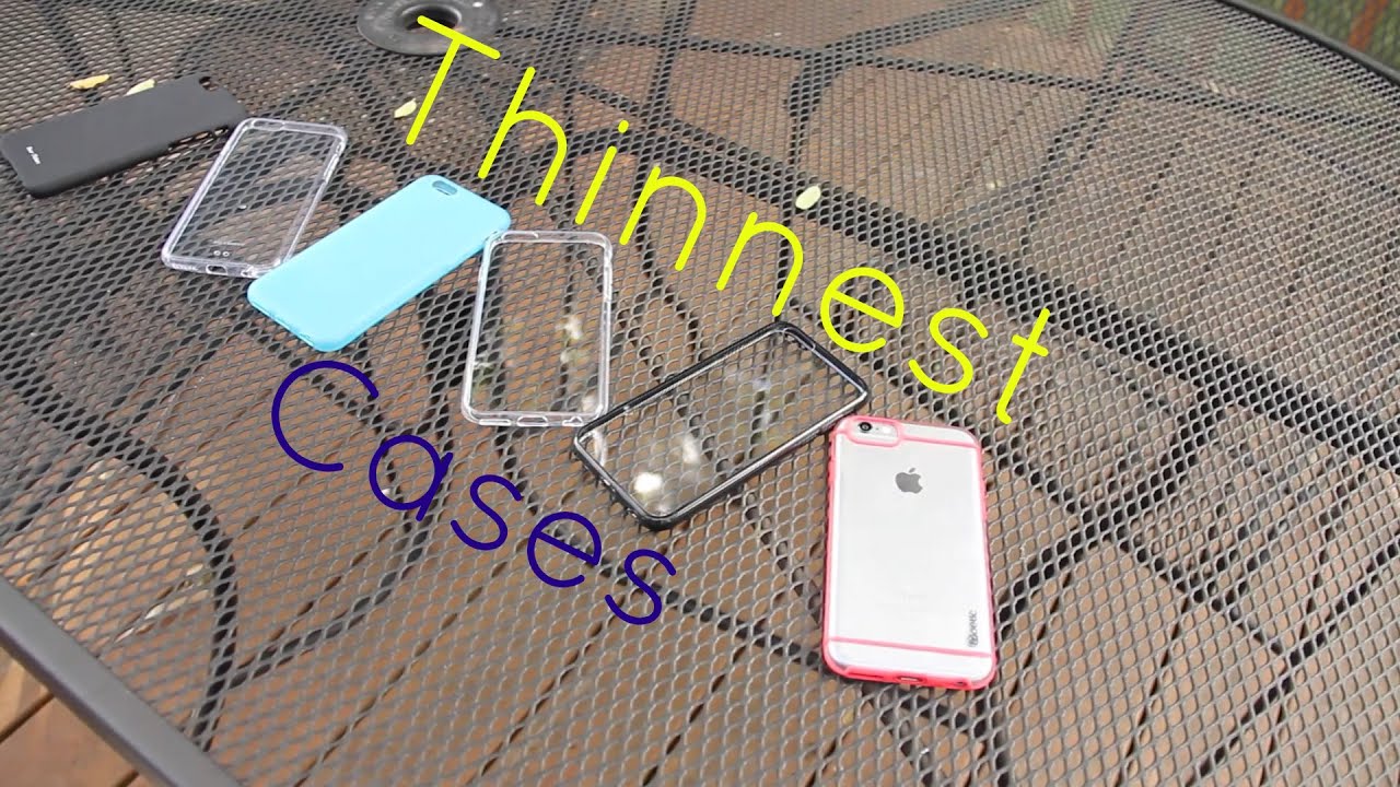 Thinnest iPhone 6 Cases! (Review)