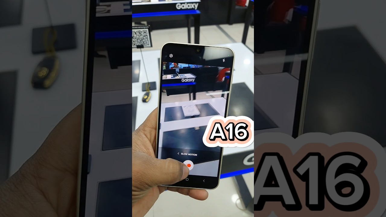 Samsung Galaxy A16 5G Camera Shaking Video