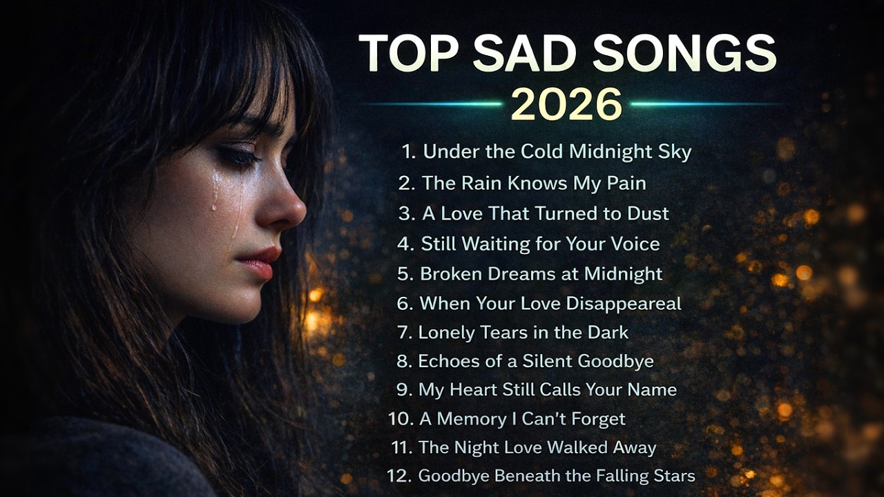 Midnight Sad Songs 2026 🌙💔 Emotional English Love Songs Playlist | Deep Night Feelings