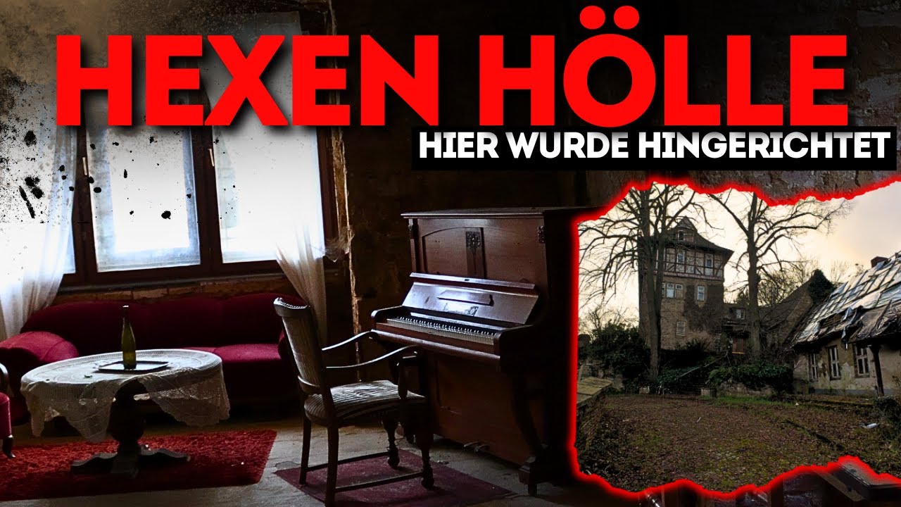 HIER wurden Hexen HINGERICHTET, verlassene Burg gefunden RIESIG