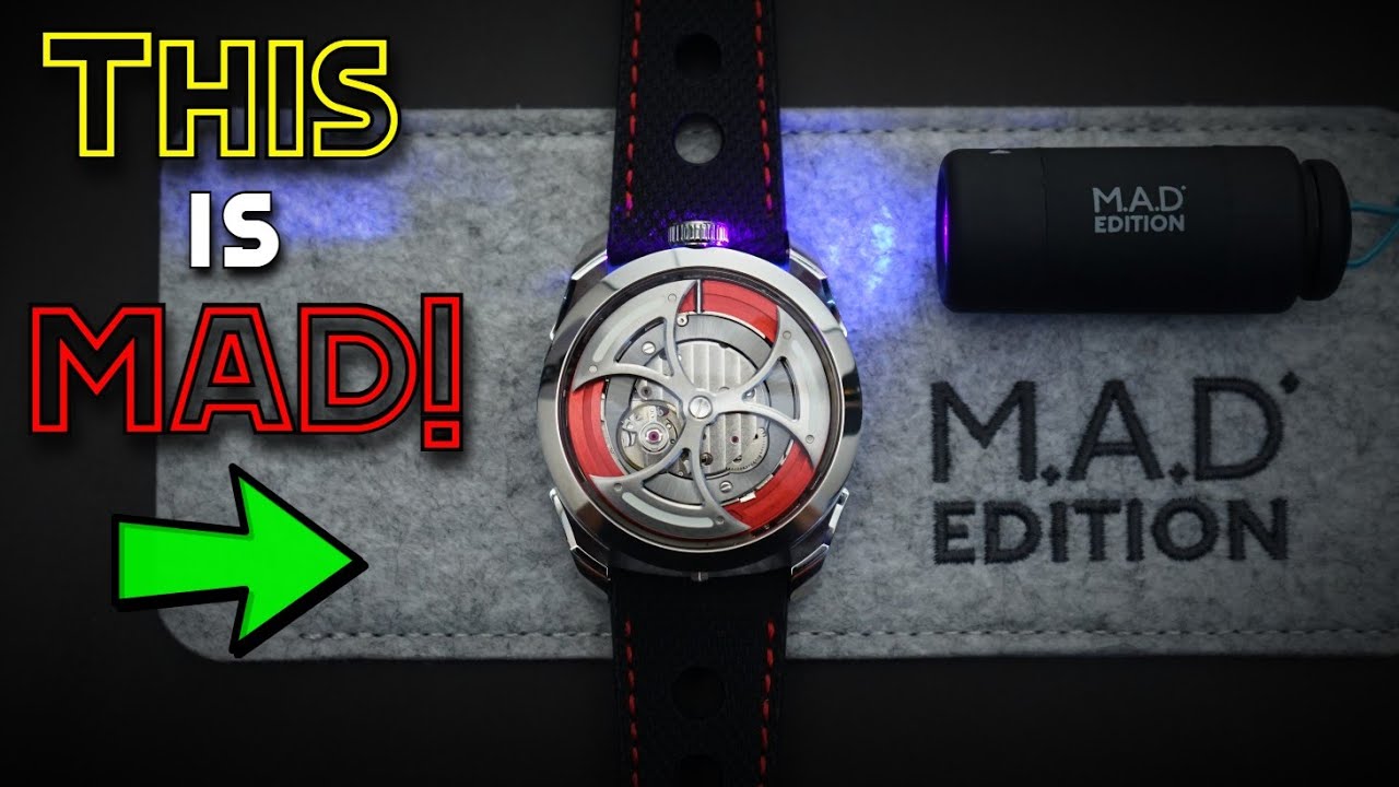Hands on M.A.D.1 RED - MAD Edition MAD1 - The Affordable MB&F You Can Actually Buy! Eventually...