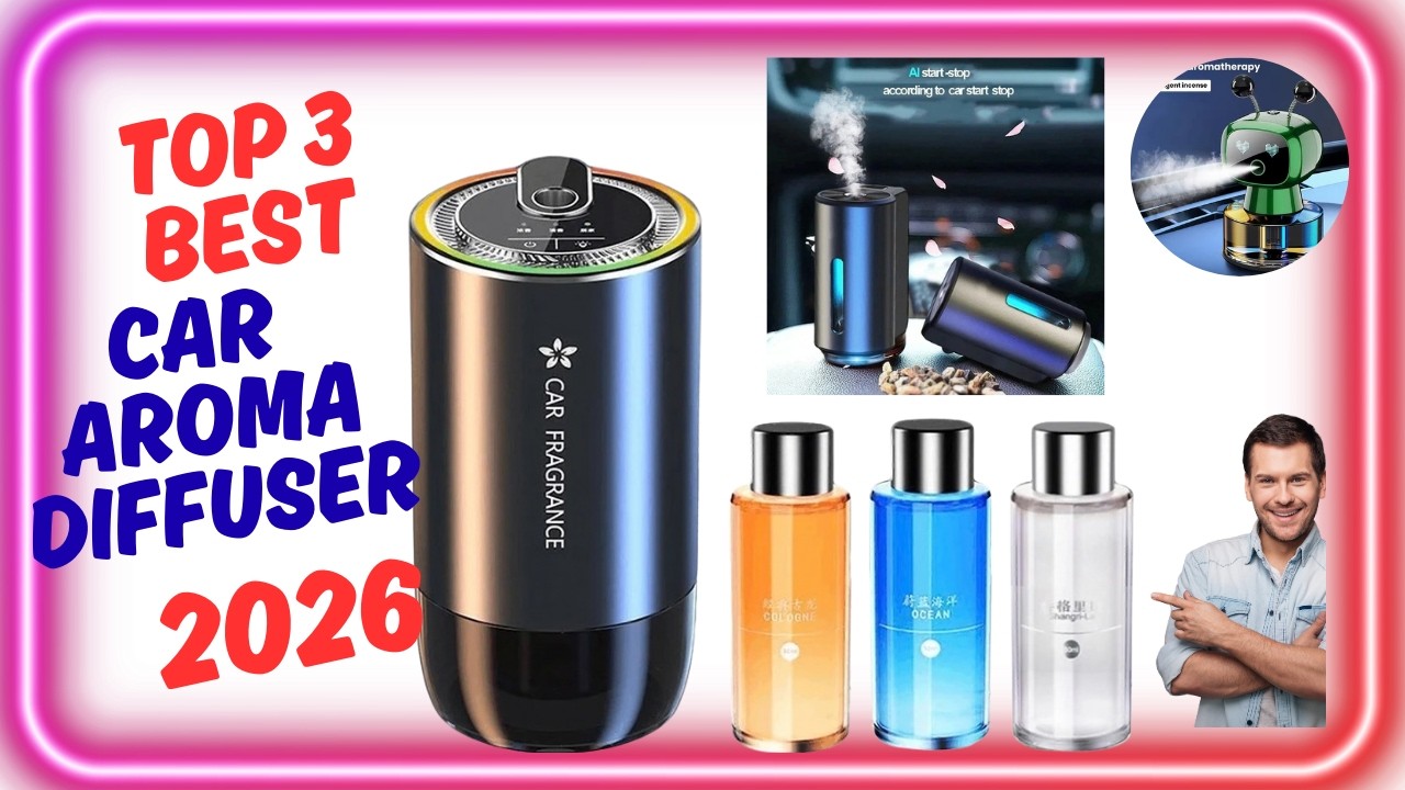 Топ-3 лучших автомобильных аромадиффузоров 2026 года на AliExpress