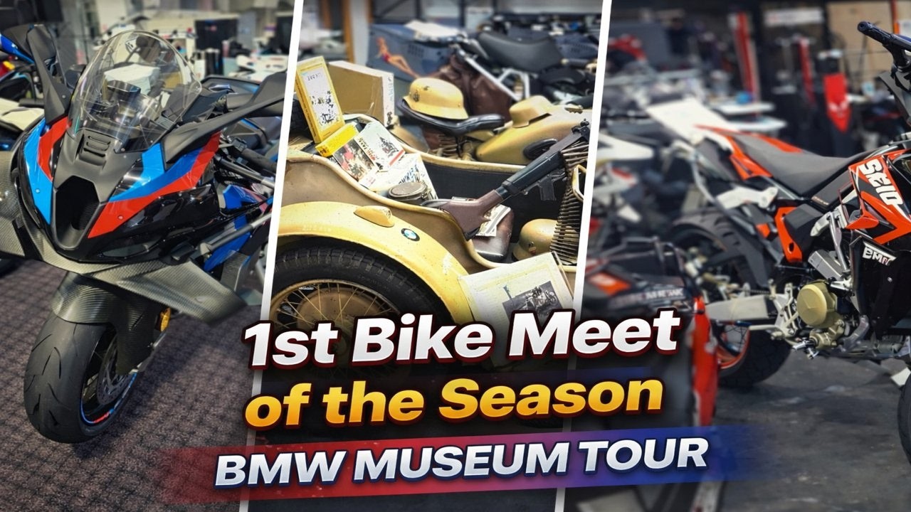 1st BIKE MIXER & TOURED BOB's BMW MUSEUM