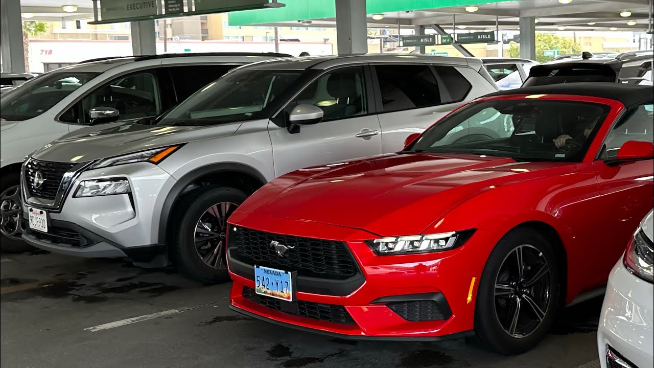 National, Alamo, Enterprise - Los Angeles International Airport (LAX) - Car Rental Selection