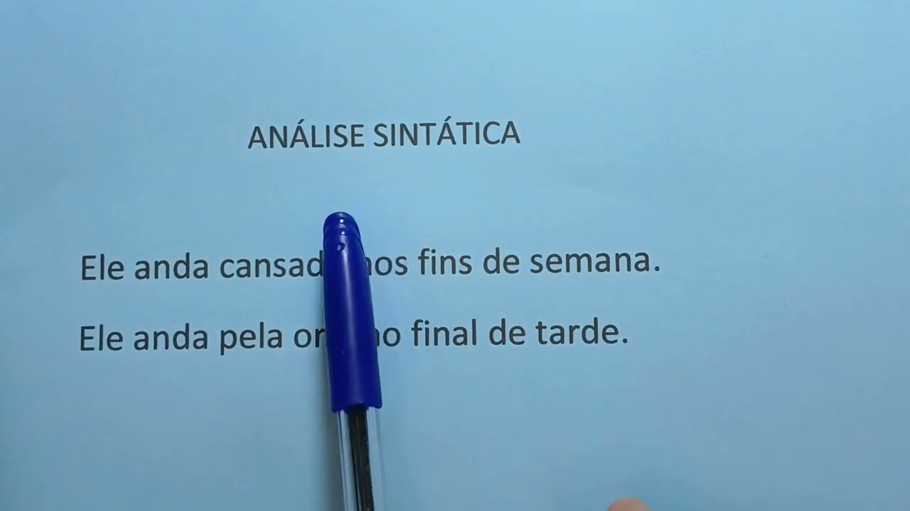 ANÁLISE SINTÁTICA E TRANSITIVIDADE VERBAL. #línguaportuguesa #enem #línguaportuguesa #professor