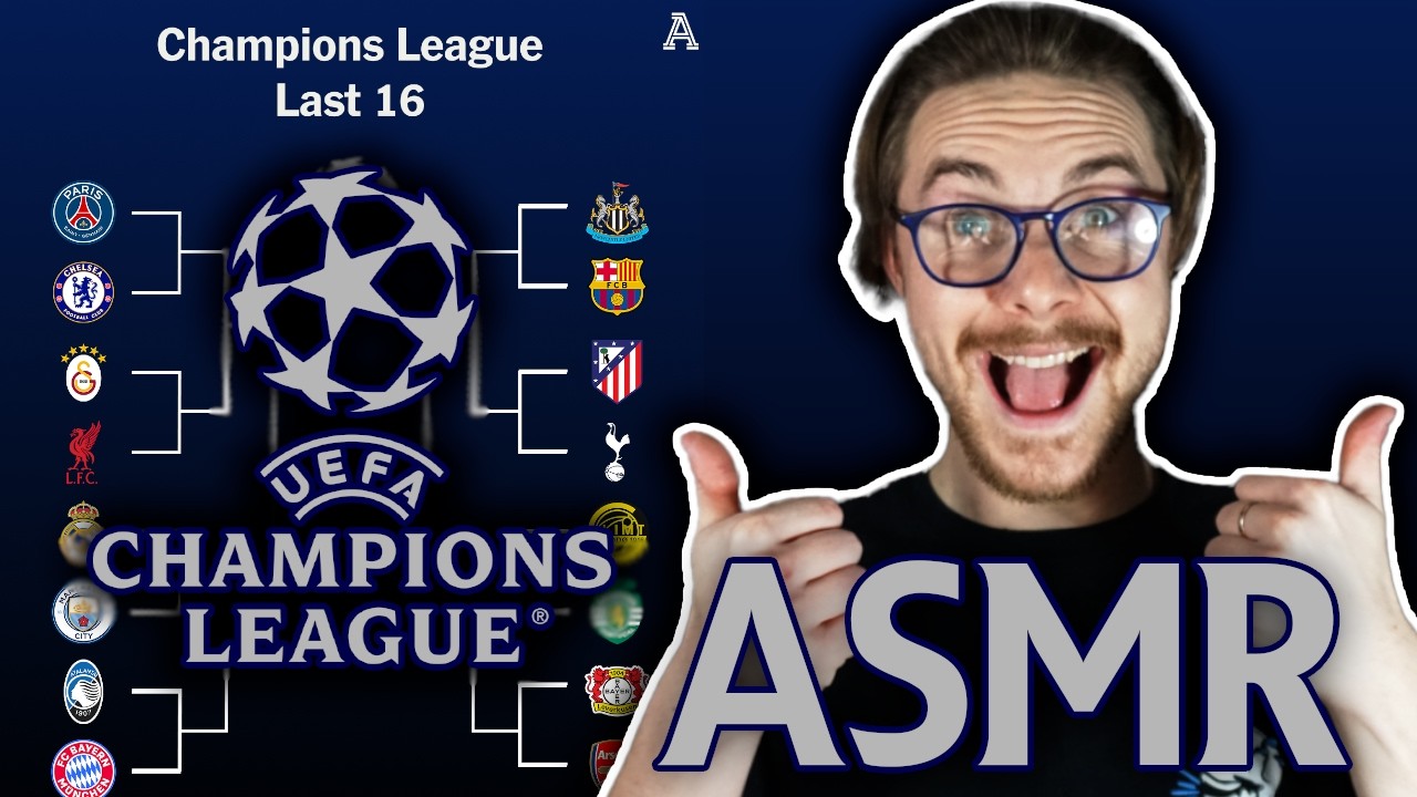 ASMR | Прогнозы на стадию нокдауна в UCL! (ШЕПОТОМ)