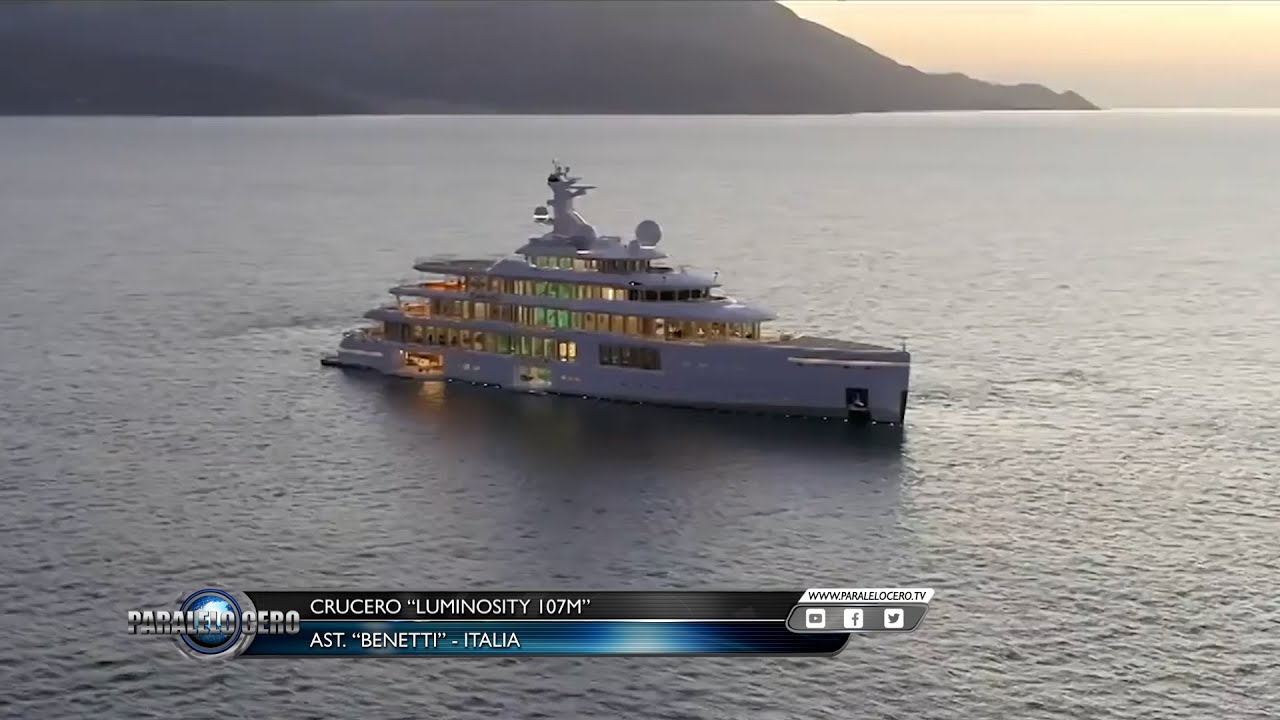 PARALELO CERO Crucero Benetti Luminosity 107M