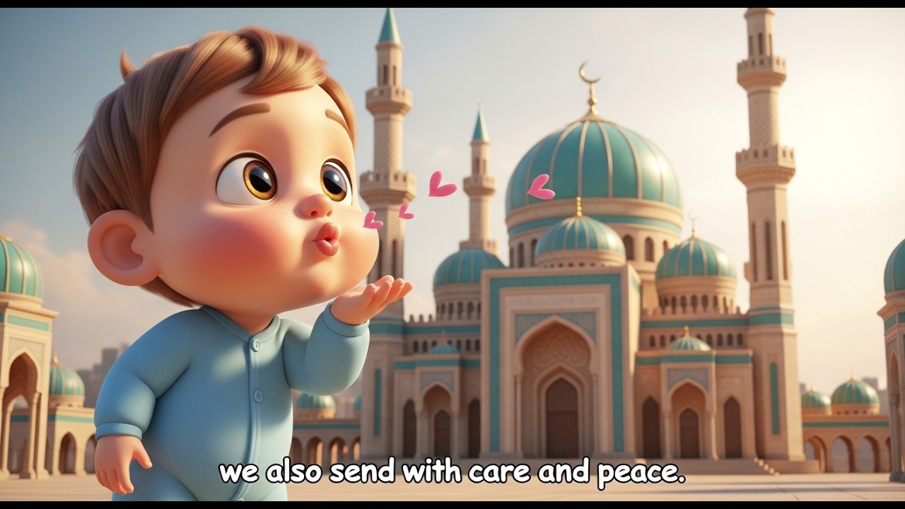 Nabi Pak Pe Darood Bhejo 🕌 | Islamic Kids Song | Send Blessings on Prophet ﷺ