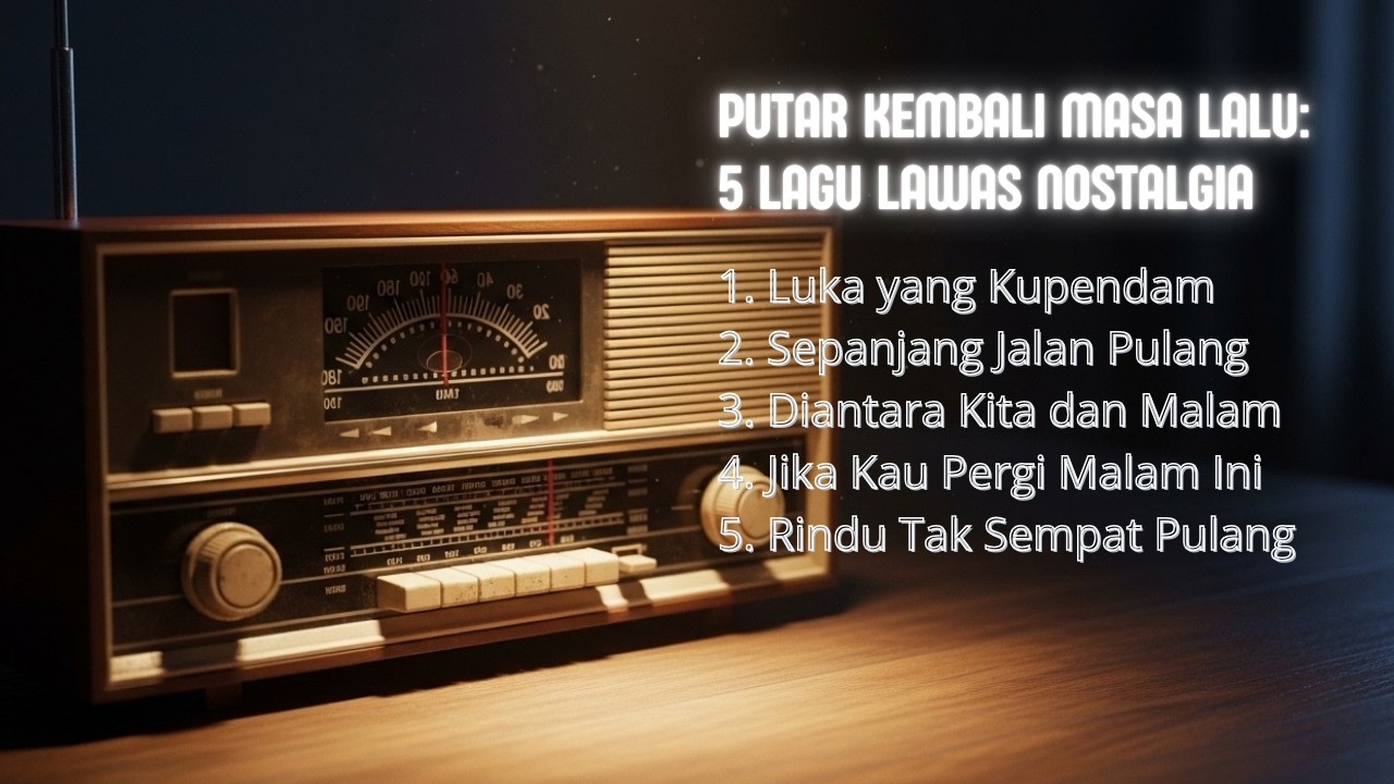 “Putar Kembali Masa Lalu | 5 Lagu Lawas Nostalgia Indonesia”