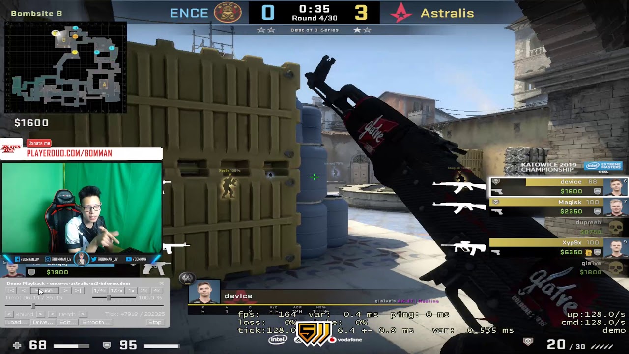 [Bomman] Phân tích Demo Device và gla1ve chung kết IEM Katowice 2019