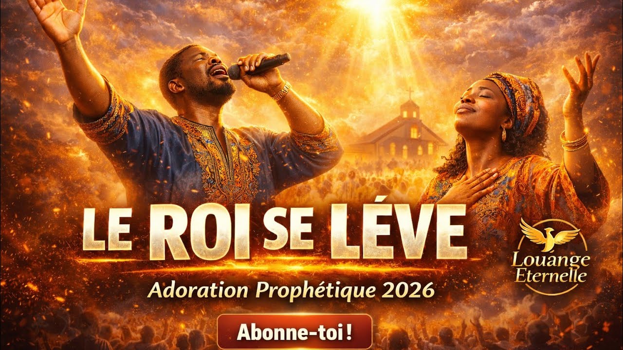 🔥 LE ROI SE LÈVE 2026 | ADORATION PROPHÉTIQUE – FEU DU CIEL & NUÉE DE GLOIRE 🔥