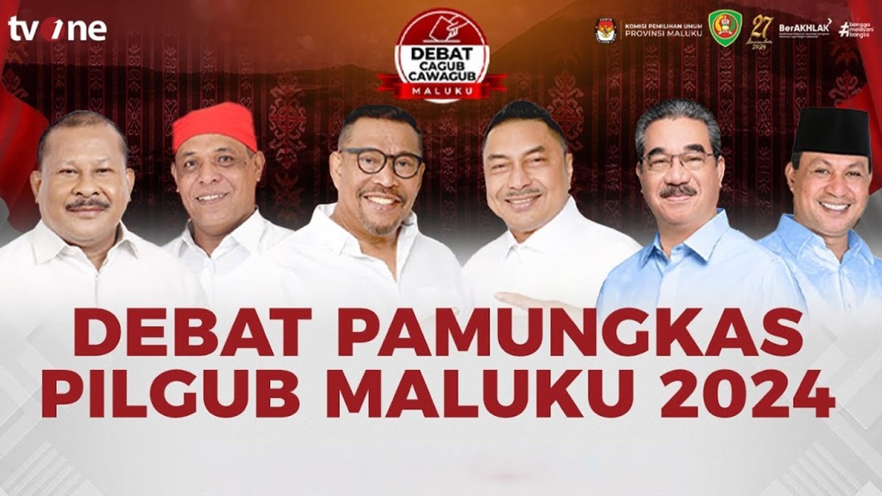[FULL] Debat Pamungkas Calon Gubernur dan Wakil Gubernur Maluku | tvOne