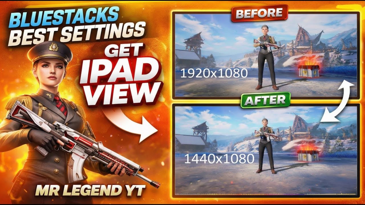 HOW TO GET IPAD View Or Key Mapping 🔧 Gameloop Best Settings On Emulator 2026 PUBG mobile
