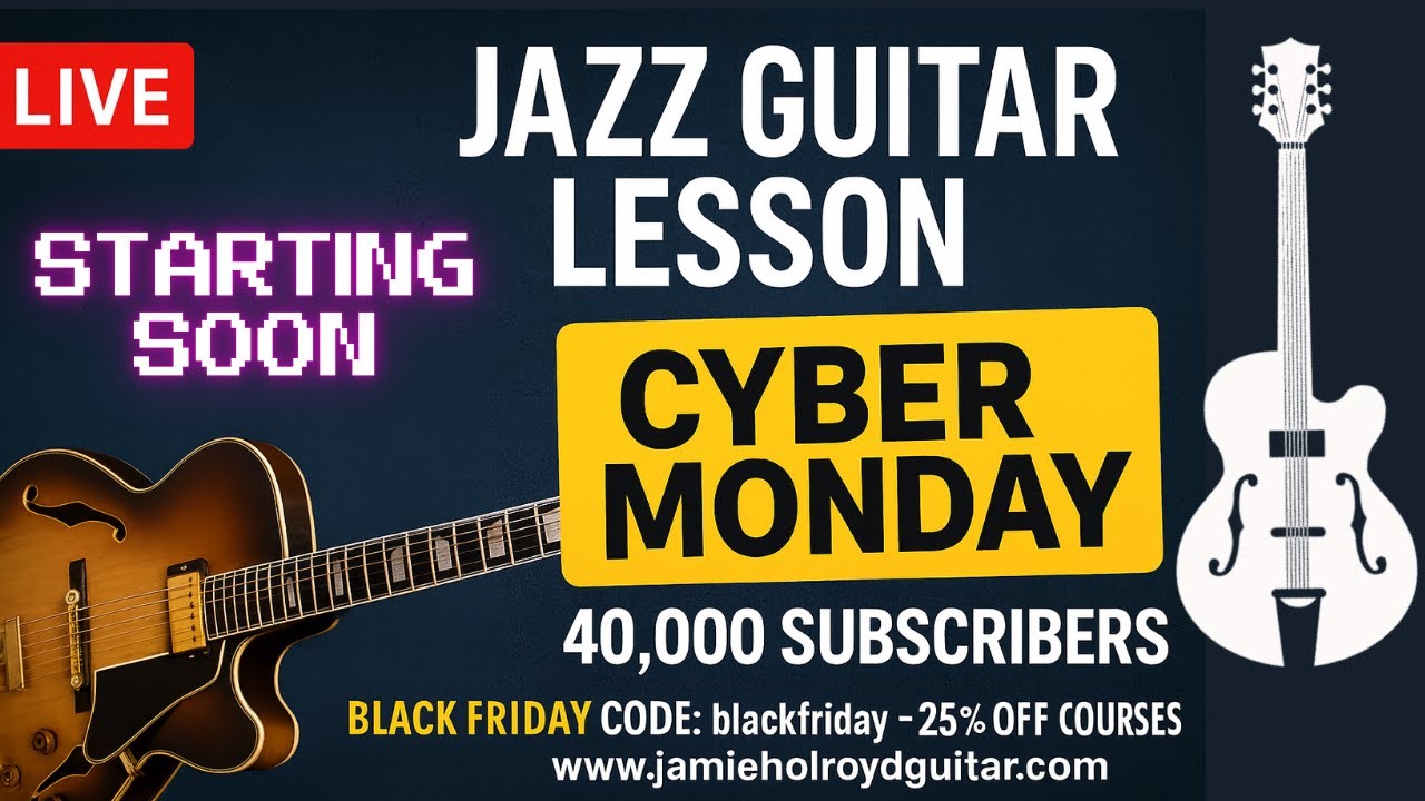 Monday Afternoon Jazz Guitar Hangout!