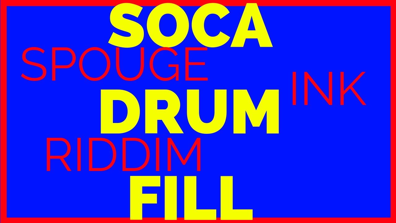 Ricardo Drue - When yuh passin' | Soca Drum fill