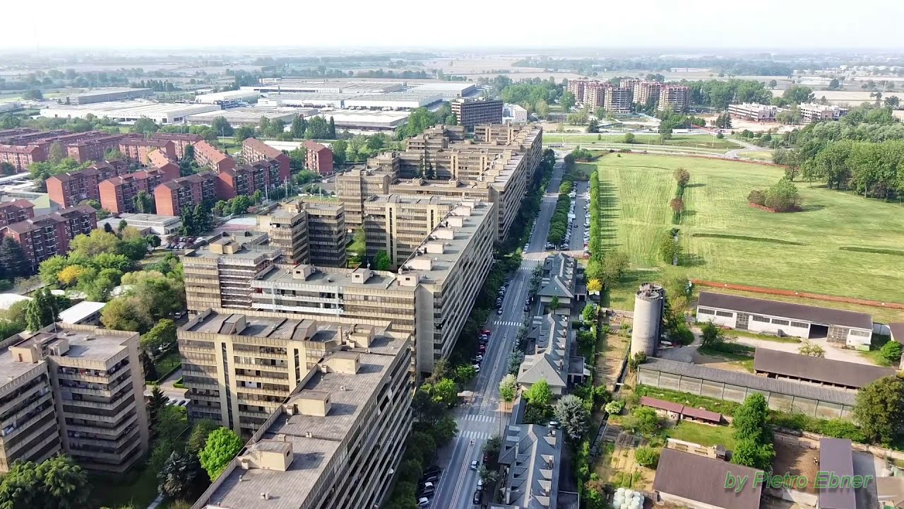 Pieve Emanuele dal drone