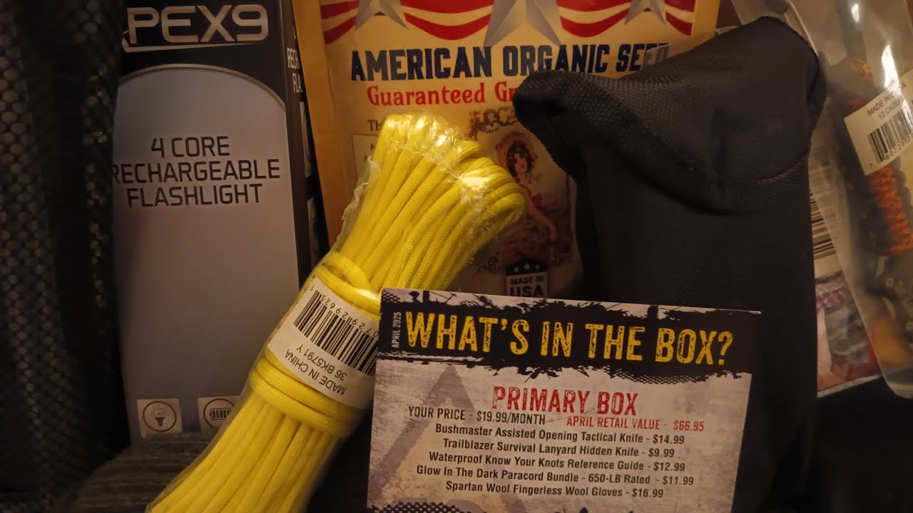 Elite Mystery SHTF Box April 2025