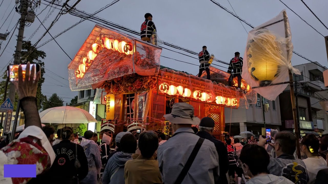 ２０２５年鹿沼秋祭り１日目を見にいった