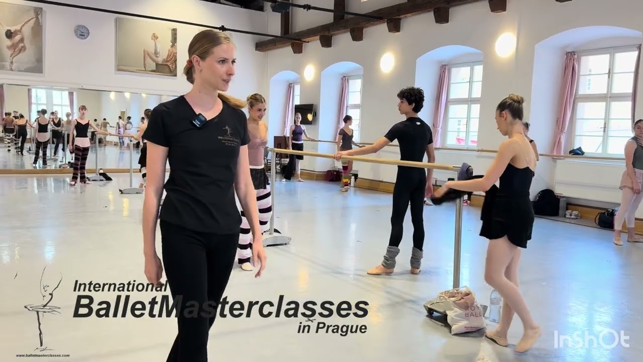 International Balletmasterclasses in Prague 2025 with O.Esina and A.McBride 