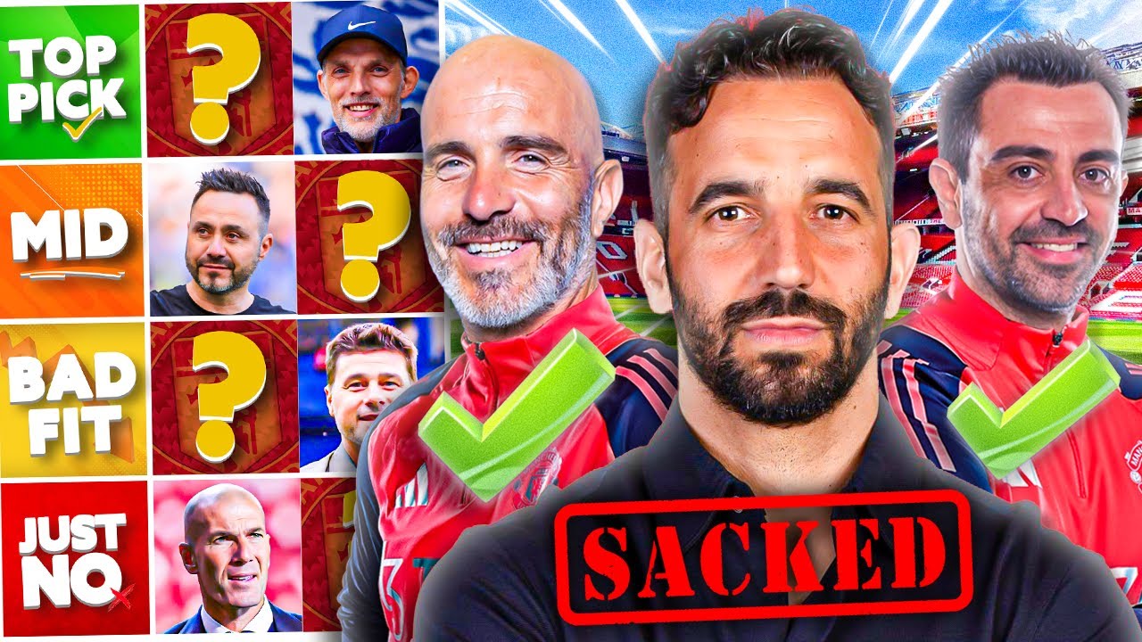 Ranking The BEST Ruben Amorim Replacements At Man Utd!