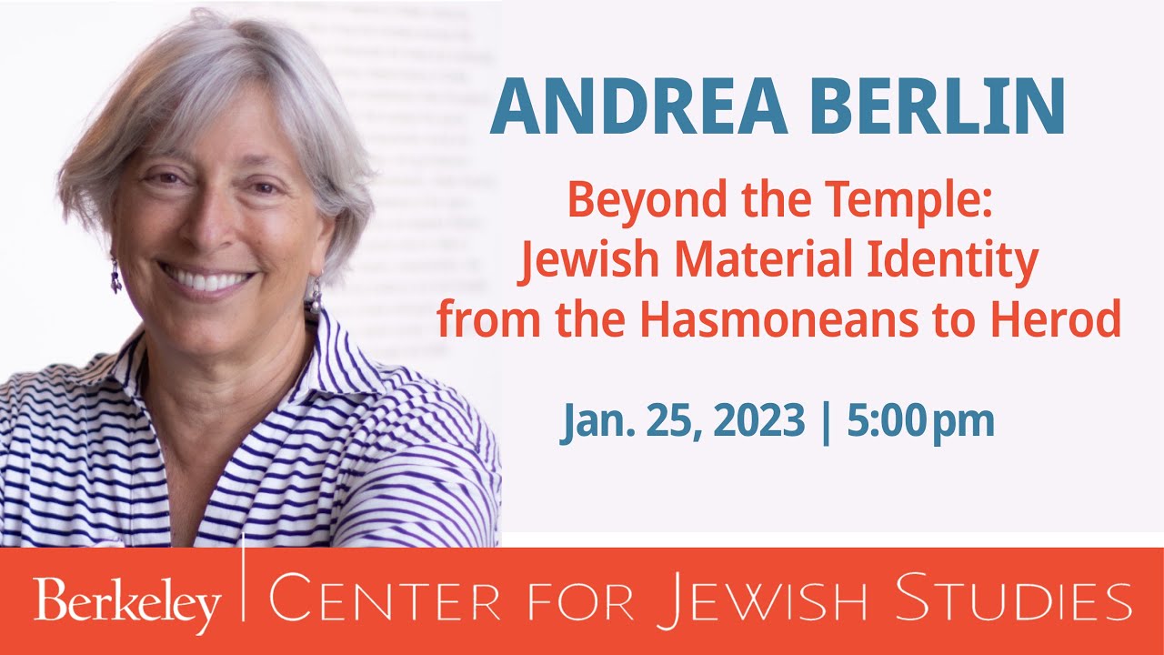 Beyond the Temple: Jewish Material Identity from the Hasmoneans to Herod