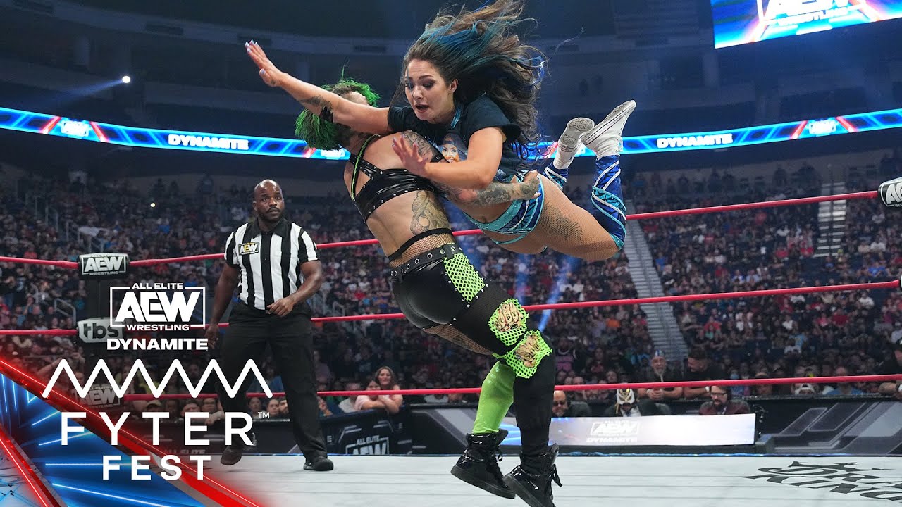 The Outcasts’ Ruby Soho battles it out with Skye Blue on AEW Fyter Fest! | 8/23/23, AEW Dynamite