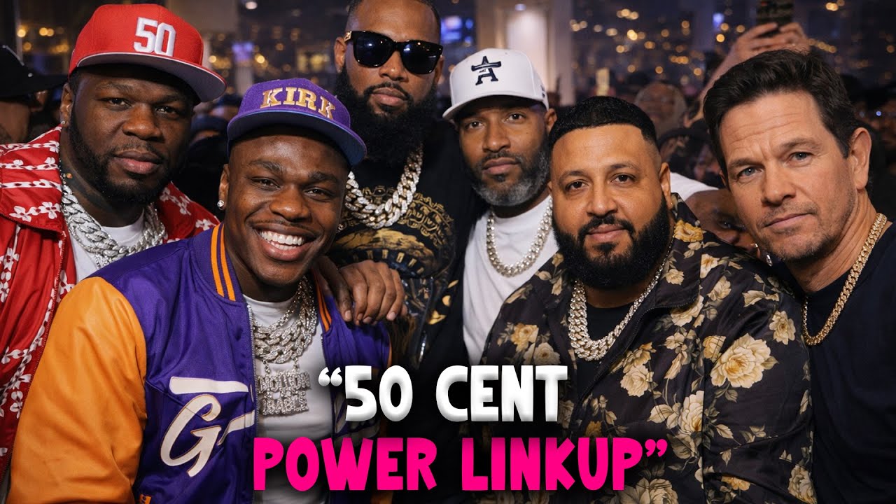 50 Cent Links Up With DaBaby, Slim Thug & Bun B at G Unit Event — DJ Khaled & Mark Wahlberg Pop Out