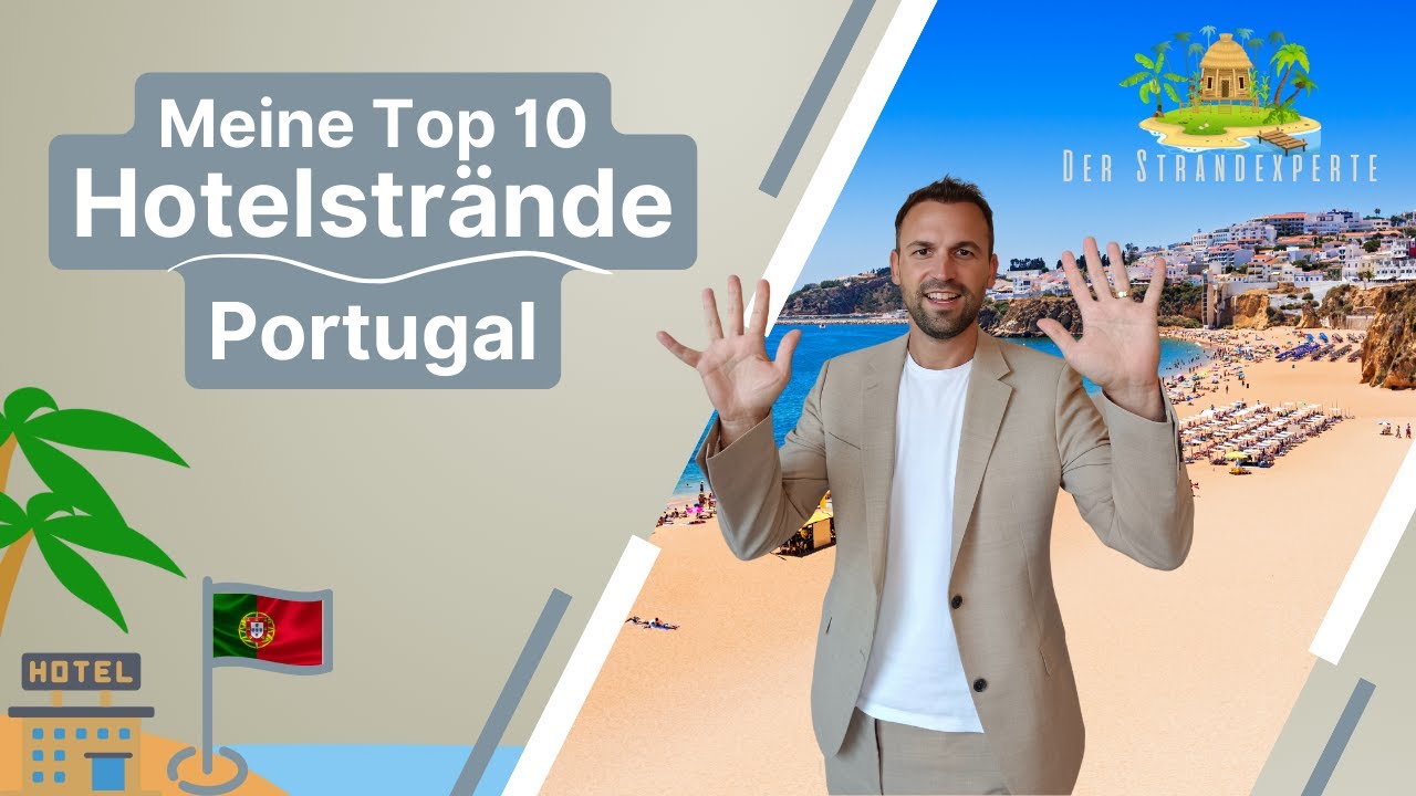 Schönste Strände in Portugal🌴| Top 10 Hotelstrände🏖️