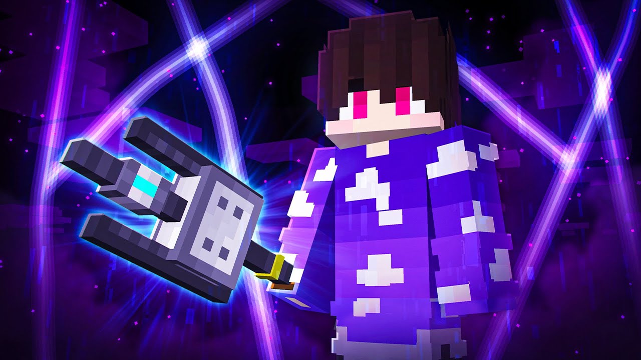 EU FIZ O TRIDENTE DO INFINITO - Minecraft Odisseia