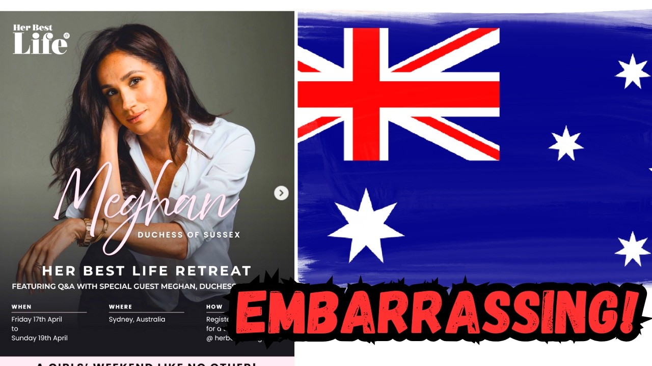 Meghan Markle Doing $3200 Meet & Greet During Australia Trip...EMBARRASSING