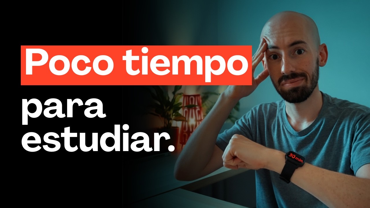 Si solo tienes 30 MINUTOS para ESTUDIAR, haz ESTO (y no DESPERDICIES tu tiempo)