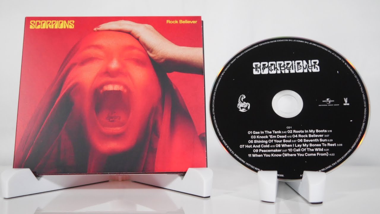 Scorpions - Rock Believer CD Unboxing