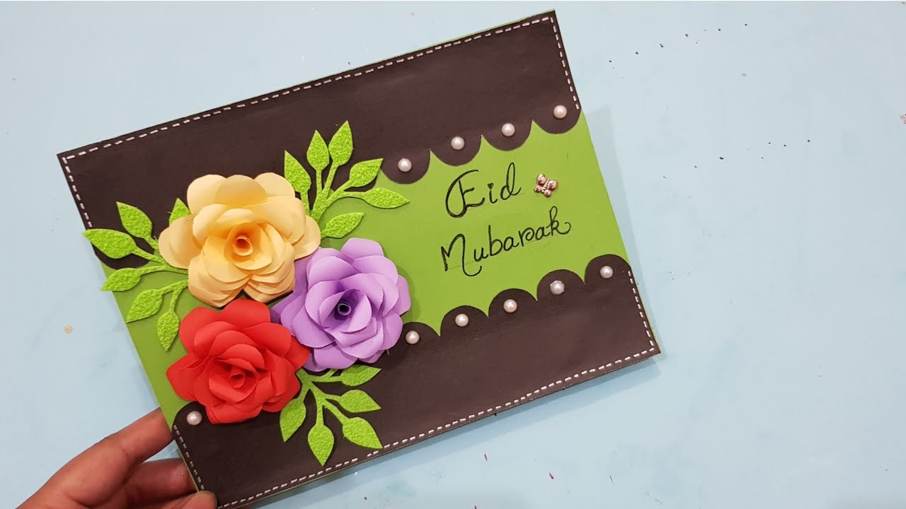 Eid Mubarak card idea for best friends awesome design