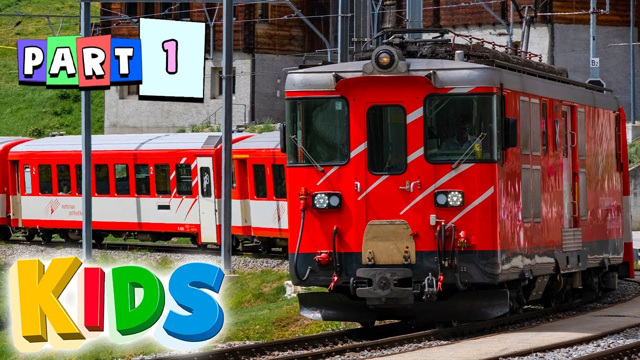 🚈 Kids Train Journey Around The World 🚂 Tracey Train Express