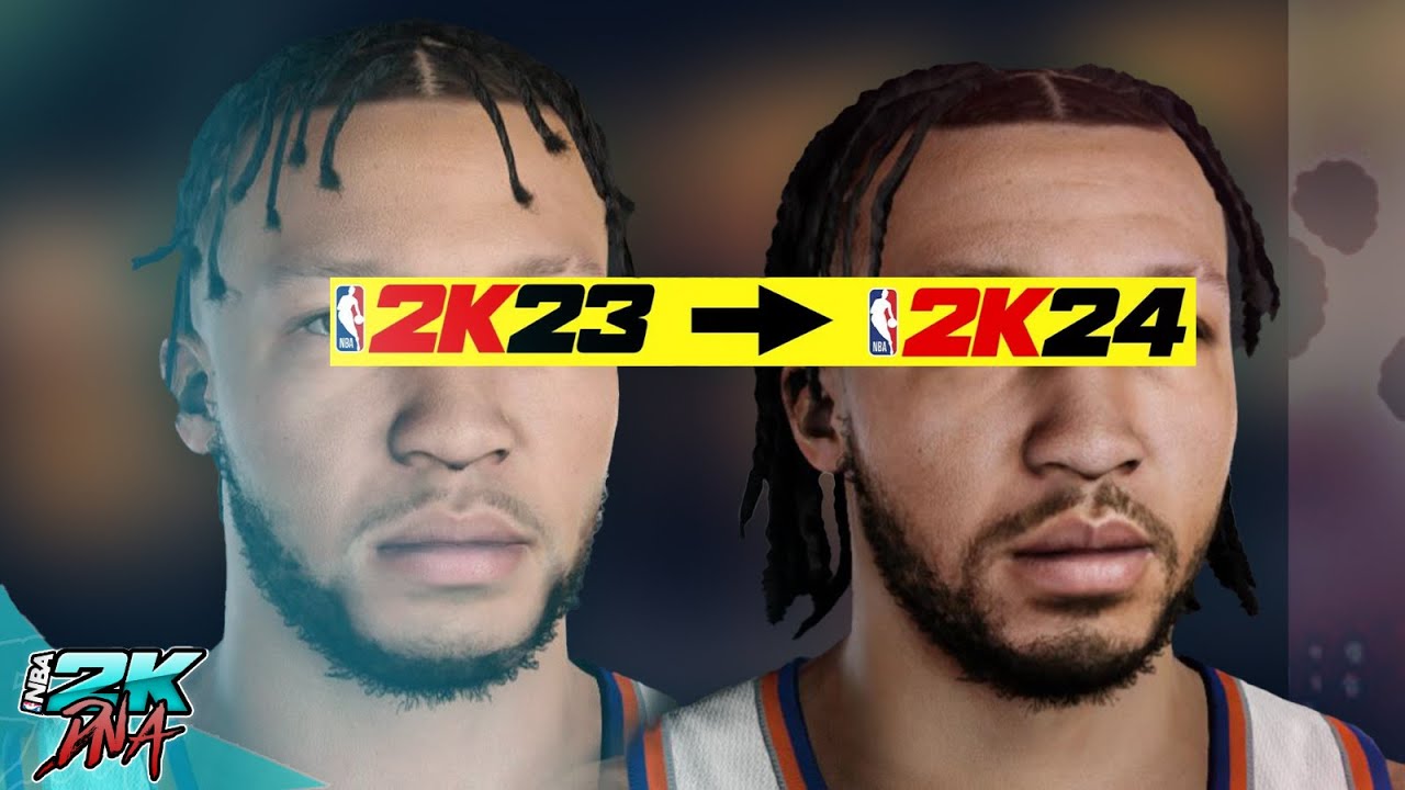 Converting Cyber face to NBA 2K24 (from 2K23)