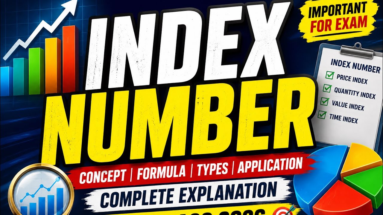     INDEX NUMBER Complete Theory + Formula | UPSSSC ASO 2026 |#aso #upssscaso #indexnumber #auditor 