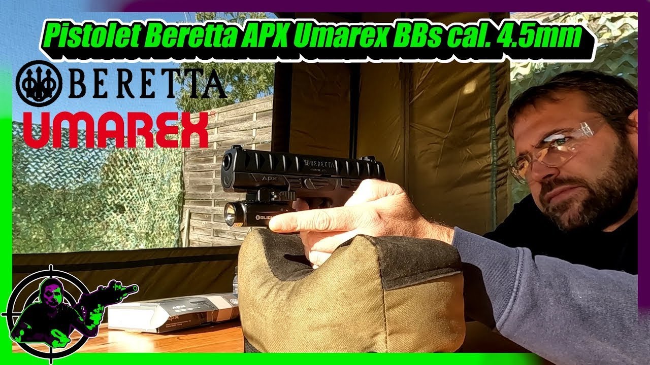 Pistolet Beretta APX Umarex cal 4.5 mm BBs un vrai coup de cœur !