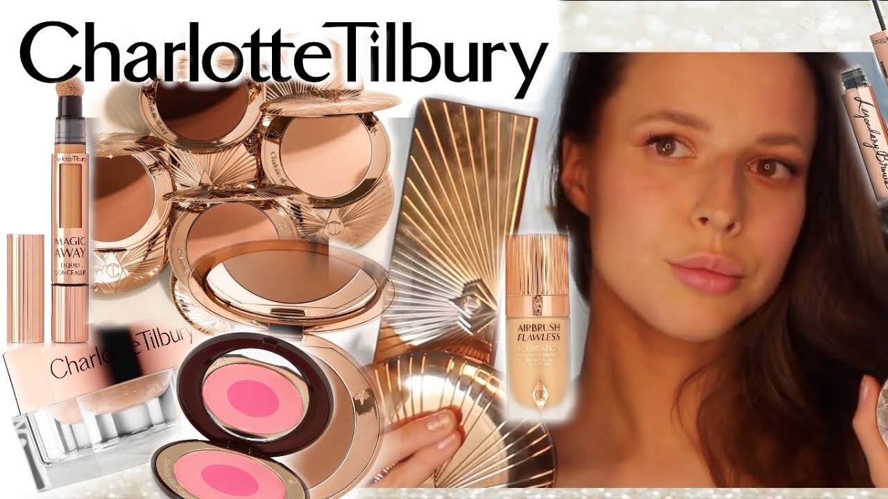 FULL FACE  CHARLOTTE TILBURY | magic eye rescue / wonderglow / airbrush foundation /