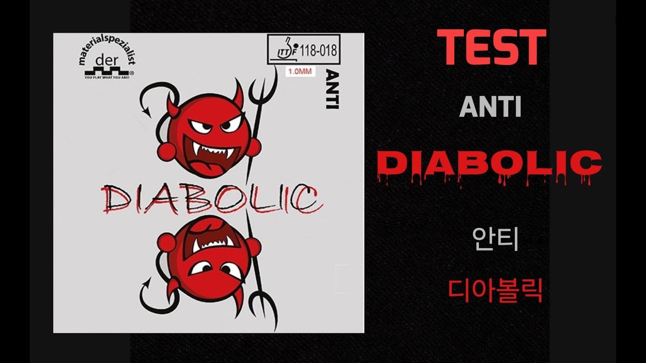 ANTIspin rubber!😖 Diabolic Review! dermaterialspezialist