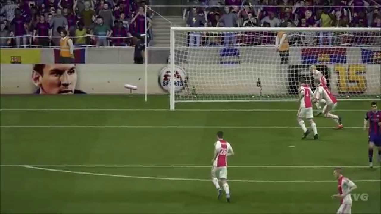 FIFA 15 - FC Barcelona vs AFC Ajax Amsterdam Gameplay (PC HD) [1080p]