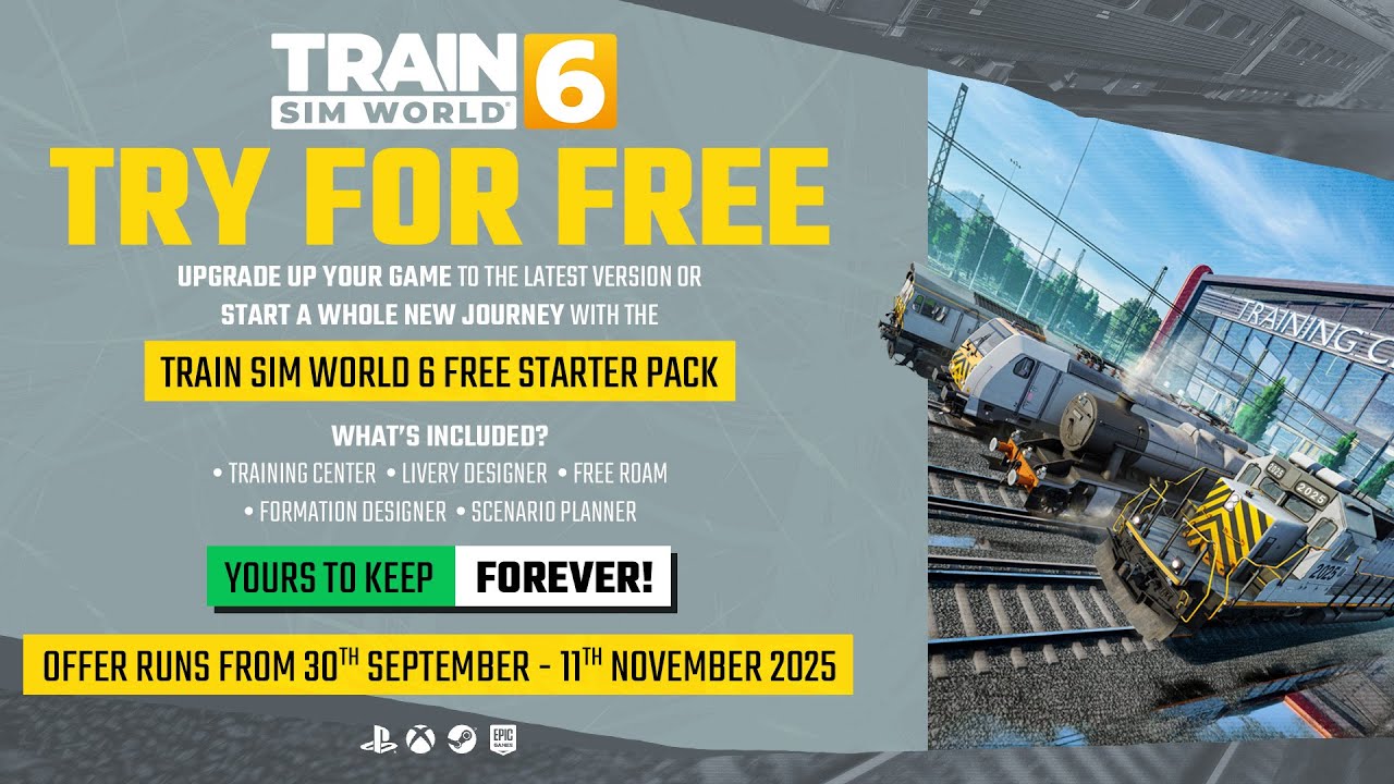 Train Sim World 6 &ndash; Ultimate Train Simulation Experience (PC/PS5/Xbox)