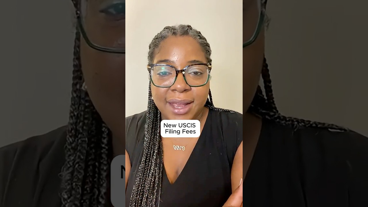 New USCIS Filing Fees