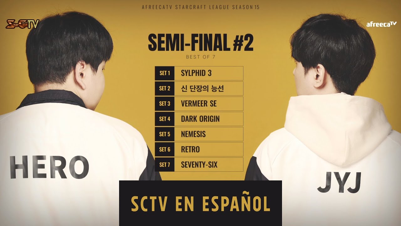 [ESP] ASL S15 Semifinal 2 (Hero vs JYJ) - ASL Español (StarCastTV Español)