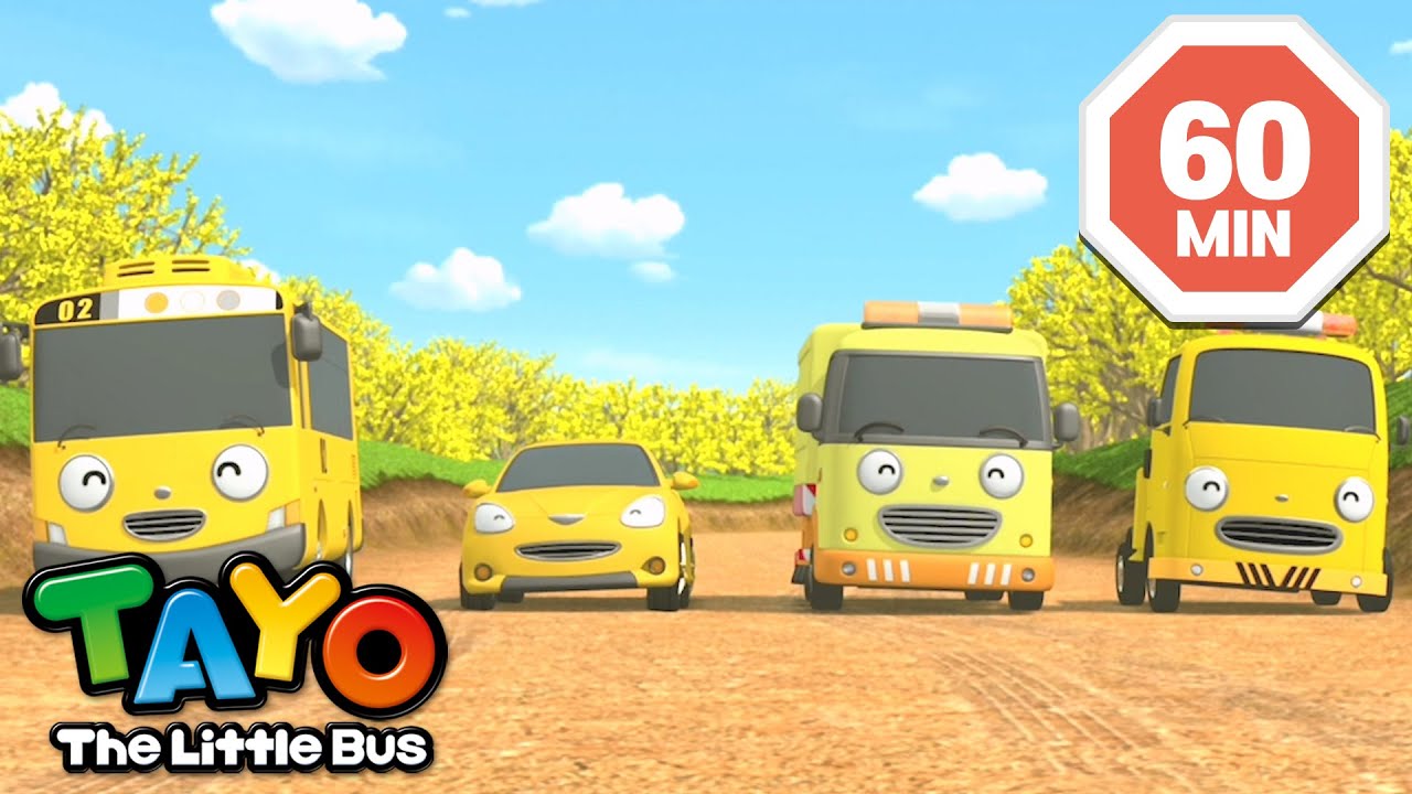 [60分] タヨ 人気エピソード🚌 l 友達が好き! l ちびっこバス タヨ