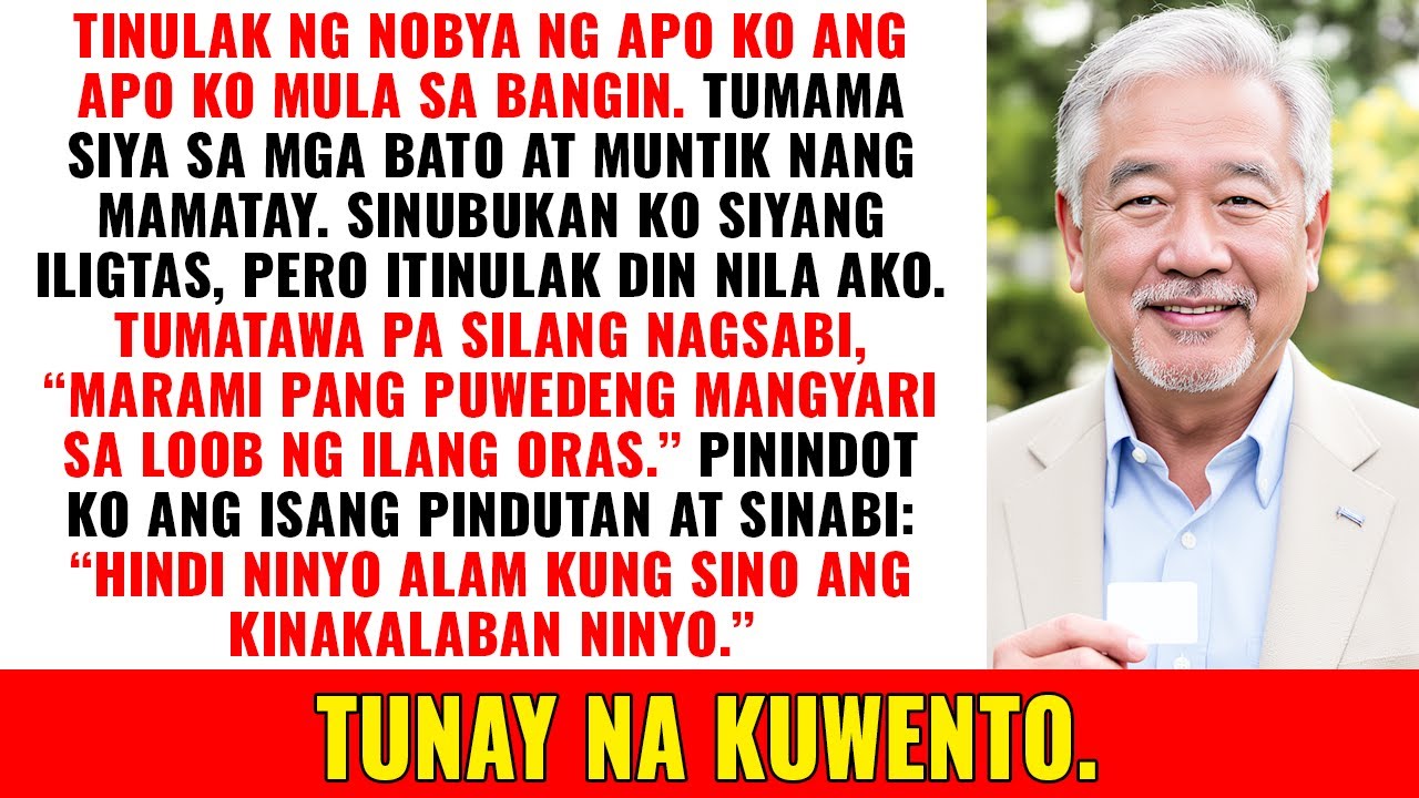 Tinulak nila ang apo ko sa bangin para sa 50 Milyong Piso... Ang hindi nila alam, Scout Ranger...